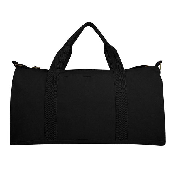 AWARE™ Recycled Cotton/Poly Flat Bottom 21" Duffel Bag