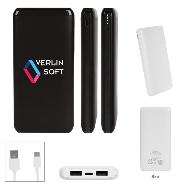 Multi-Port Power Bank, 10000mAh