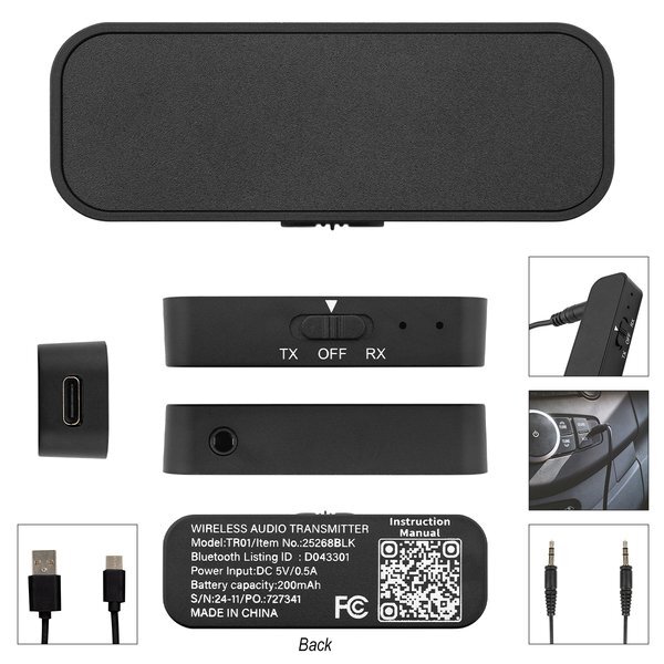 Wireless Audio Transmitter & Receiver