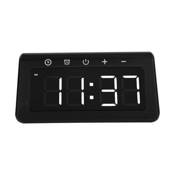 Light-Up 15W Wireless Charger Alarm Clock