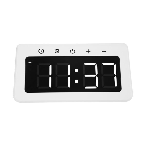 Light-Up 15W Wireless Charger Alarm Clock