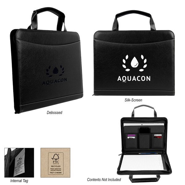 Elle Easy Carry Recycled PE Padfolio