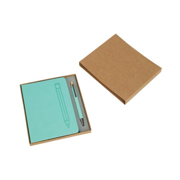 Manhattan II Gift Set w/ Magnetic Journal & Recycled Pen