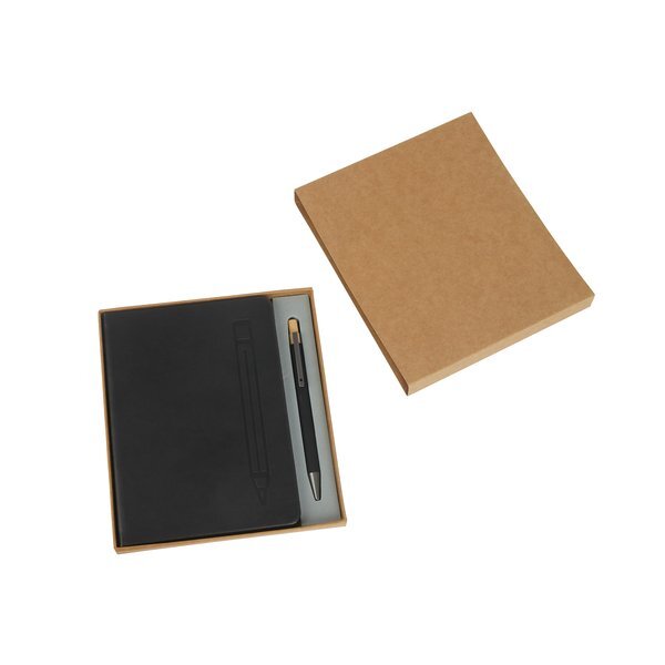 Manhattan II Gift Set w/ Magnetic Journal & Recycled Pen