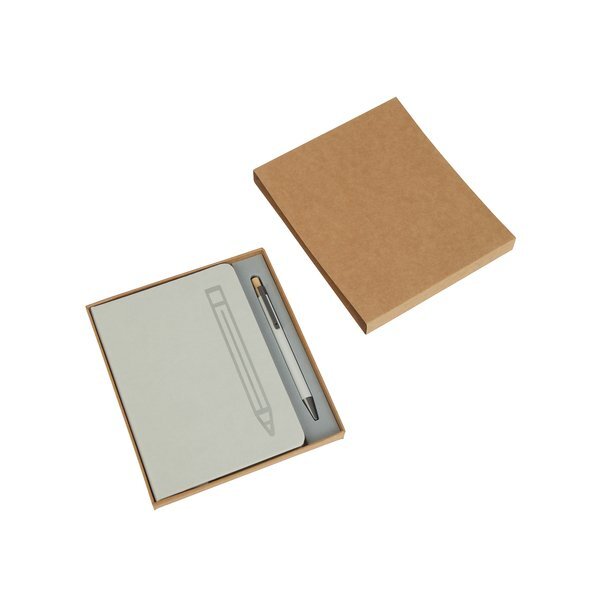 Manhattan II Gift Set w/ Magnetic Journal & Recycled Pen