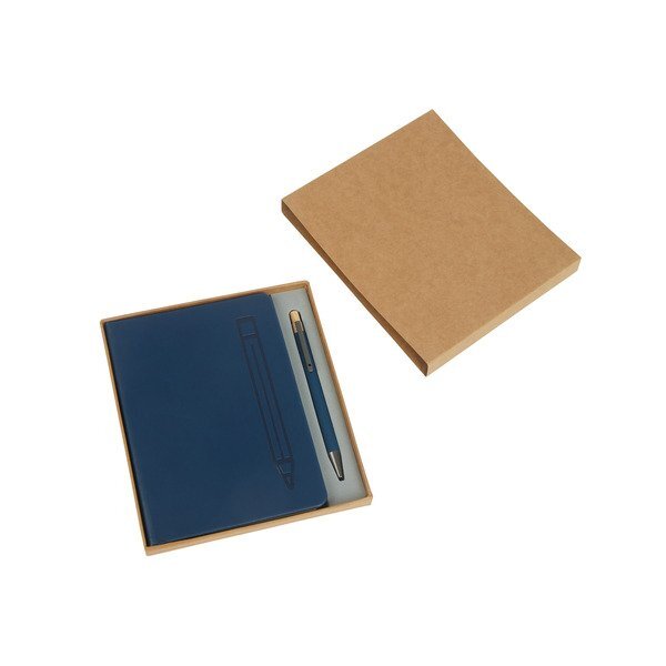 Manhattan II Gift Set w/ Magnetic Journal & Recycled Pen