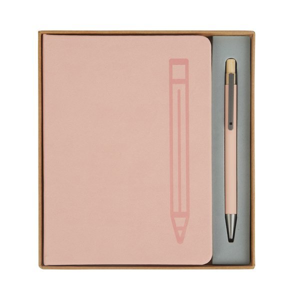 Manhattan II Gift Set w/ Magnetic Journal & Recycled Pen