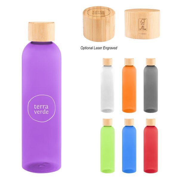 Jordan rPET Bottle w/ Bamboo Lid, 32oz.