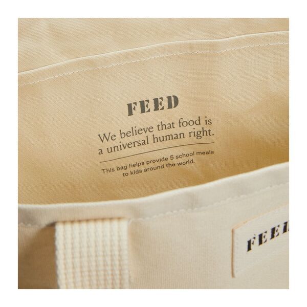 FEED® Organic Cotton Weekend Tote