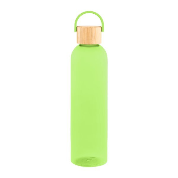 Jeffrey rPET Bottle w/ Bamboo Lid & Easy Carry Handle, 32oz.