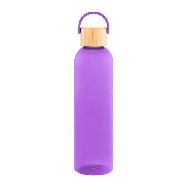 Jeffrey rPET Bottle w/ Bamboo Lid & Easy Carry Handle, 32oz.