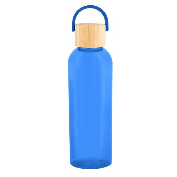 Ally rPET Bottle w/ Bamboo Lid & Easy Carry Handle, 20oz.