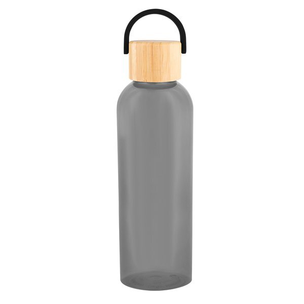 Ally rPET Bottle w/ Bamboo Lid & Easy Carry Handle, 20oz.