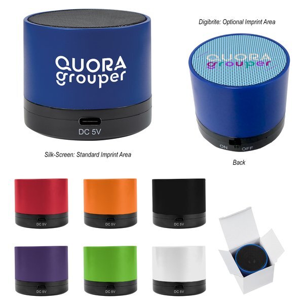 Wireless Mini Cylinder Speaker 2.0