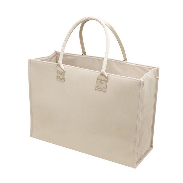 Polly Large Polyester Shopper Tote Bag