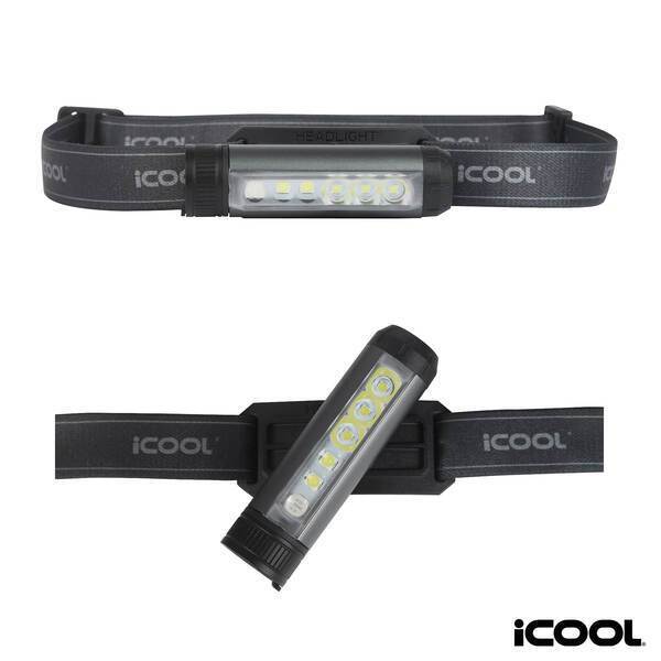 iCOOL® Templeton Rechargeable LED Headlamp