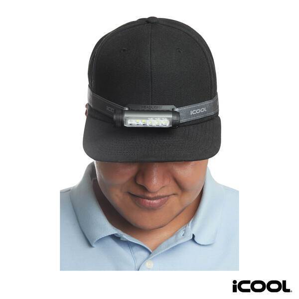 iCOOL® Templeton Rechargeable LED Headlamp