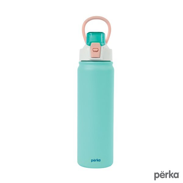 Perka® Rex Fresh Double Wall Recycled Stainless Steel Water Bottle,  24 oz.