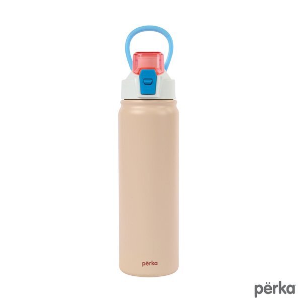 Perka® Rex Fresh Double Wall Recycled Stainless Steel Water Bottle,  24 oz.