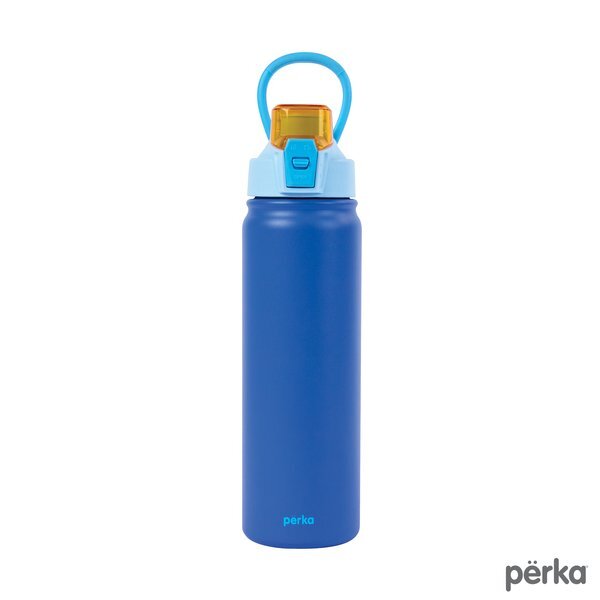 Perka® Rex Fresh Double Wall Recycled Stainless Steel Water Bottle,  24 oz.