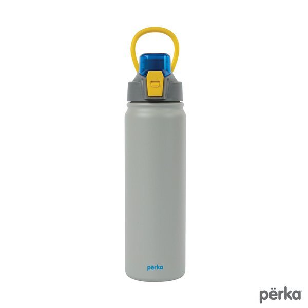 Perka® Rex Fresh Double Wall Recycled Stainless Steel Water Bottle,  24 oz.