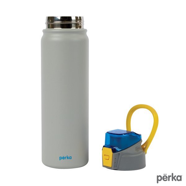 Perka® Rex Fresh Double Wall Recycled Stainless Steel Water Bottle,  24 oz.