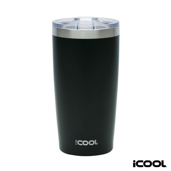 iCOOL® Lewiston Double Wall Stainless Steel Tumbler, 20 oz.