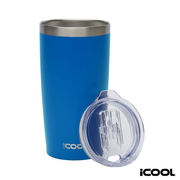 iCOOL® Lewiston Double Wall Stainless Steel Tumbler, 20 oz.