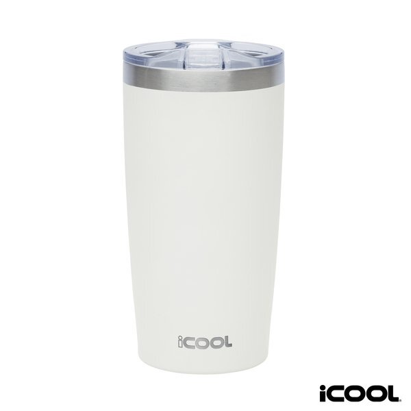 iCOOL® Lewiston Double Wall Stainless Steel Tumbler, 20 oz.