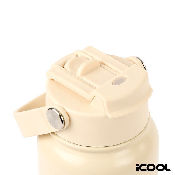 iCOOL® Glenwood Double Wall Recycled Stainless Steel Water Bottle, 35 oz.