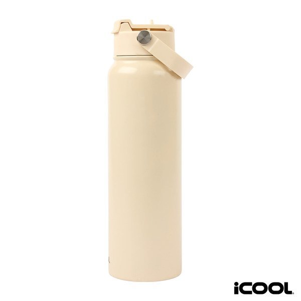 iCOOL® Glenwood Double Wall Recycled Stainless Steel Water Bottle, 35 oz.