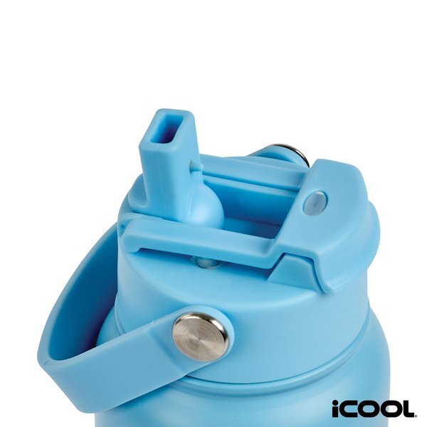 iCOOL® Glenwood Double Wall Recycled Stainless Steel Water Bottle, 35 oz.