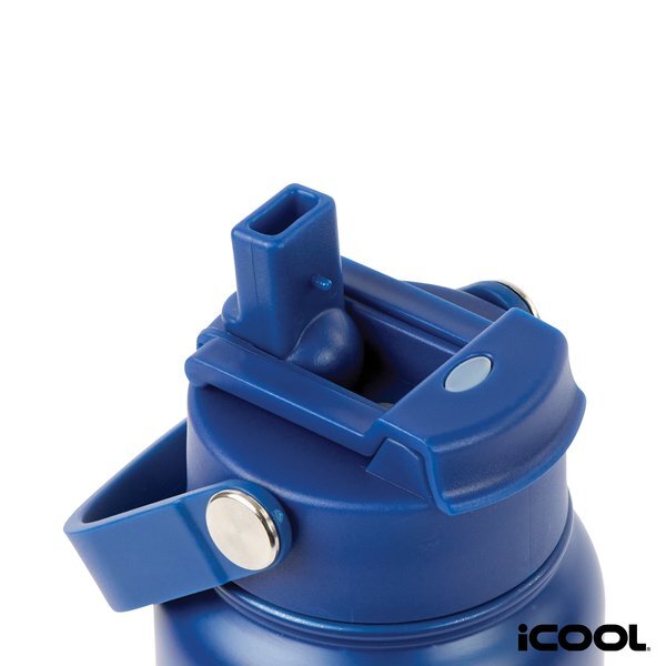 iCOOL® Glenwood Double Wall Recycled Stainless Steel Water Bottle, 35 oz.