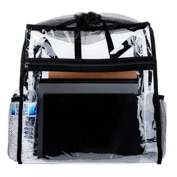 Ramsey Clear Drawstring Backpack