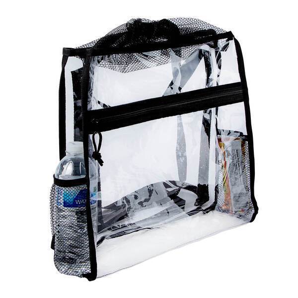 Ramsey Clear Drawstring Backpack