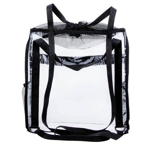 Ramsey Clear Drawstring Backpack