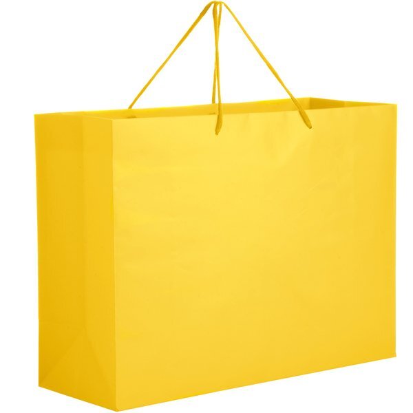 Matte Laminated Euro Tote Bag 16" x 12"