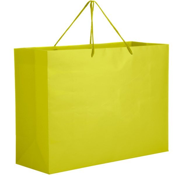Matte Laminated Euro Tote Bag 16" x 12"