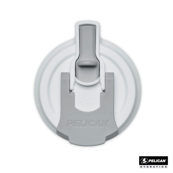 Pelican Porter™ Dual Lid Recycled Double Wall Stainless Steel Travel Tumbler, 40 oz.