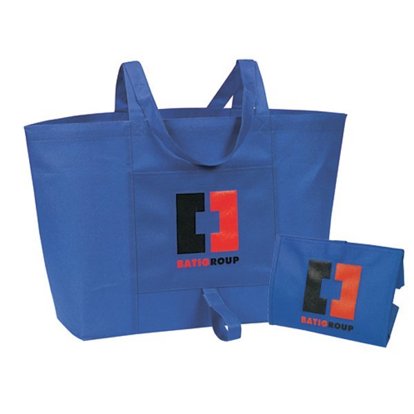 Non Woven Fold Up Shopping Tote