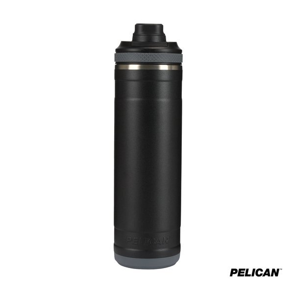 Pelican Pacific™ Chug Recycled Double Wall Stainless Steel Water Bottle, 26 oz.