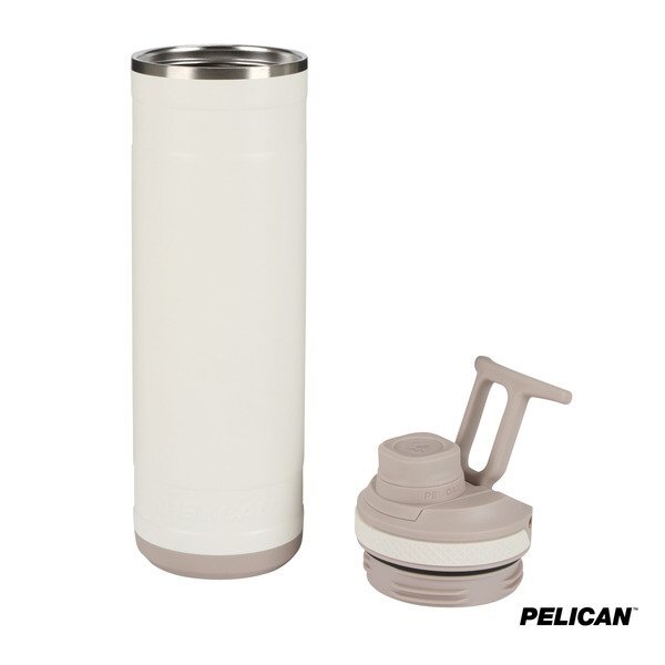 Pelican Pacific™ Chug Recycled Double Wall Stainless Steel Water Bottle, 26 oz.
