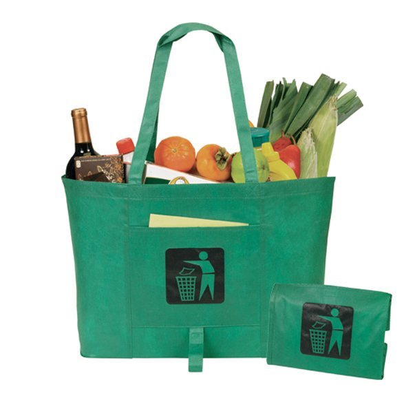 Non Woven Fold Up Shopping Tote