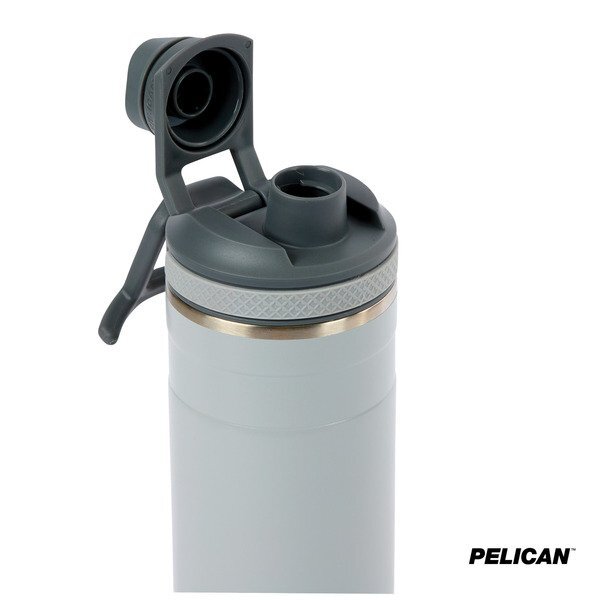 Pelican Pacific™ Chug Recycled Double Wall Stainless Steel Water Bottle, 26 oz.