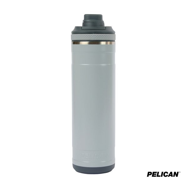 Pelican Pacific™ Chug Recycled Double Wall Stainless Steel Water Bottle, 26 oz.