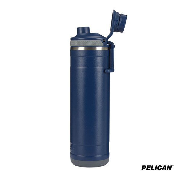 Pelican Pacific™ Chug Recycled Double Wall Stainless Steel Water Bottle, 26 oz.
