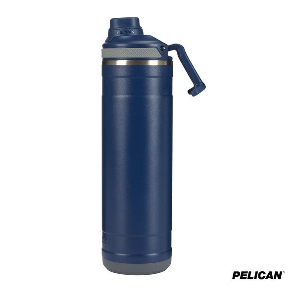 Pelican Pacific™ Chug Recycled Double Wall Stainless Steel Water Bottle, 26 oz.