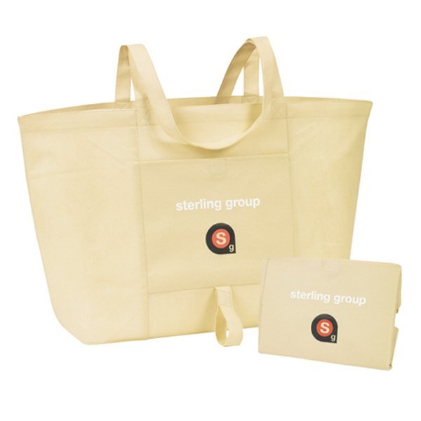 Non Woven Fold Up Shopping Tote