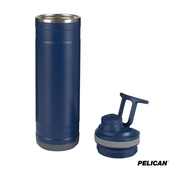 Pelican Pacific™ Chug Recycled Double Wall Stainless Steel Water Bottle, 26 oz.