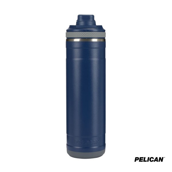 Pelican Pacific™ Chug Recycled Double Wall Stainless Steel Water Bottle, 26 oz.